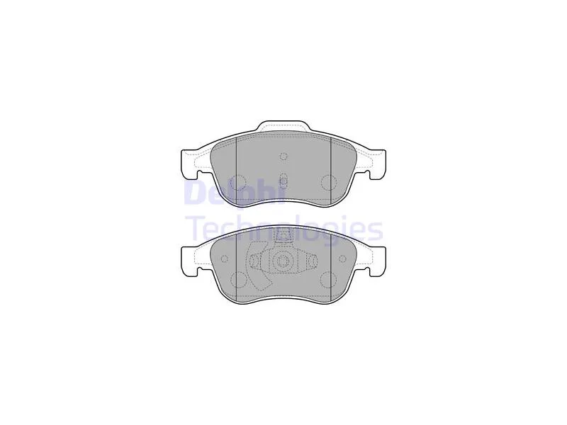 DEL-LP2152 (FREN BALATASI ON MEGANE III 09> SCENIC III 09>FLUENCE 10>DUSTER 10> LODGY 12> CAPTUR I 13>1.5 DCI 1.) (MARKA: DELPHİ) (OEM:410A12582R)