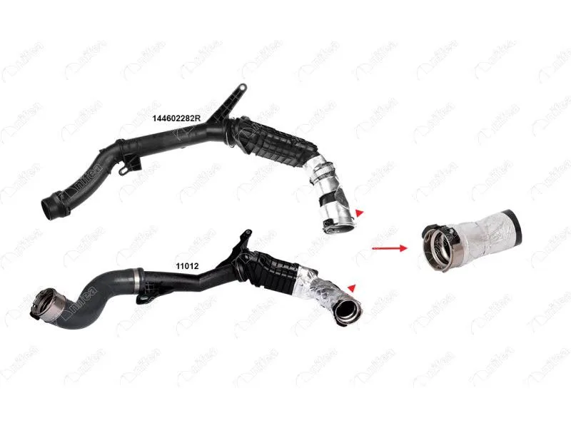 NIFEA-11193 (TURBO HORTUMU KUCUK PLASTIK PARCA HARIC CLIO IV-DO) (MARKA: NIFEA) (OEM:144604018R)