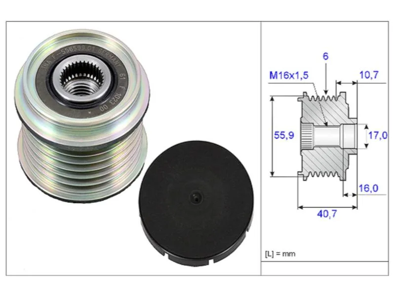 INA-535002810 (ALTERNATOR KASNAGI (RULMANLI) CLIO II KANGOO MEGANE SCENIC 1.9DCI 1.9DTI LAGUNA II 1.8 16V 2.0 16V () (MARKA: İNA) (OEM:7701477502)
