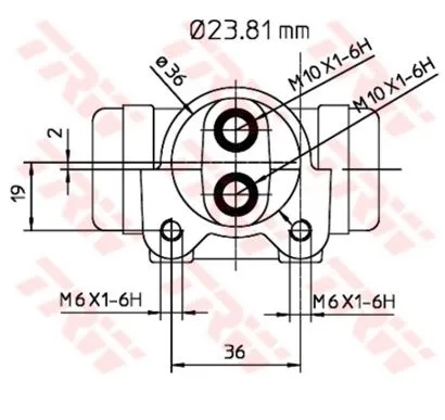 TRW-BWK223 (-) (MARKA: TRW) (OEM:7701044603)
