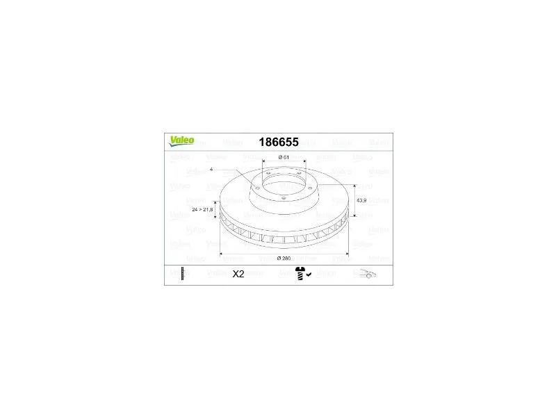 VAL-186655 (-) (MARKA: VALEO) (OEM:402068053R)