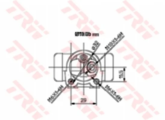 TRW-BWD131 (-) (MARKA: TRW) (OEM:7702127644)