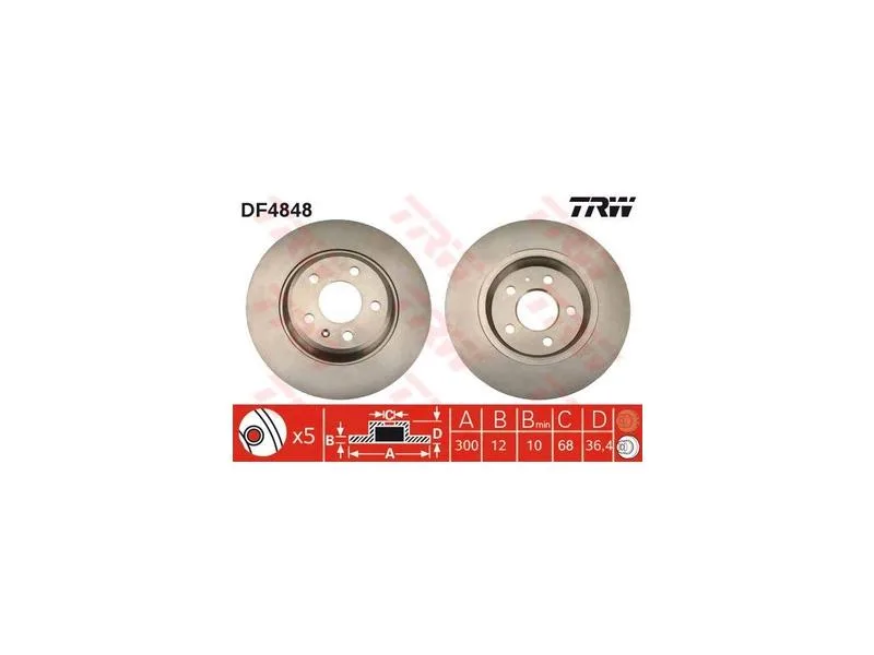 TRW-DF4848 (-) (MARKA: TRW) (OEM:TRW-DF4848)