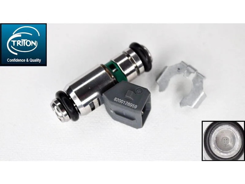 TRN-RNT0796 (ENJEKTOR MEMESI COK NOKTA 4 DELIK MAVI GRI R.MEGANE 1.6 16V K4M K4J) (MARKA: TRİTON) (OEM:8200128959)