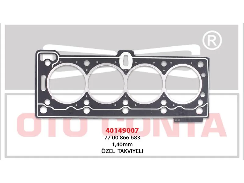 OTC-40149007 (SILINDIR KAPAK CONTASI  ( LPGLI ARACLARA OZEL  ) MEGANE I-CLIO II-SYMBOL 1.4-1.6 8V-R19 1.4I-DACIA S) (MARKA: OTO CONTA) (OEM:OTC-40149007)