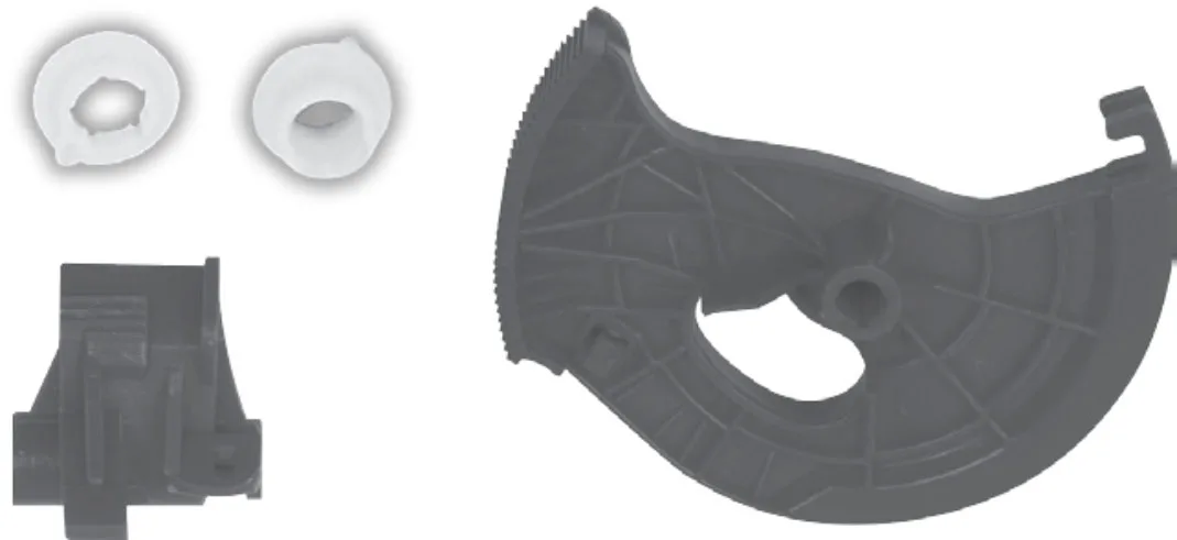 KAYA-KR353 (DEBRIYAJ PEDAL DISLISI TAKIMI R.21) (MARKA: KAYA PLASTİK) (OEM:7701468034)