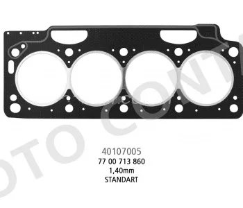 OTC-40107005 (SILINDIR KAPAK CONTASI R11 R21 FLASH 1.7 1.40MM) (MARKA: OTO CONTA) (OEM:OTC-40107005)