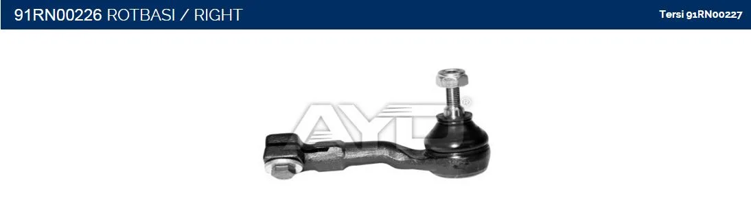 AYD-00226 (ROT BASI SAG TWINGO 1993 >) (MARKA: AYD) (OEM:6000022731)