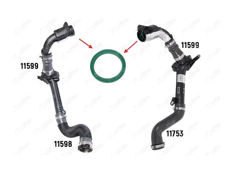 NIFEA-11484 (TURBO BORUSU CONTASI) (MARKA: NIFEA) (OEM:NIFEA-11484)