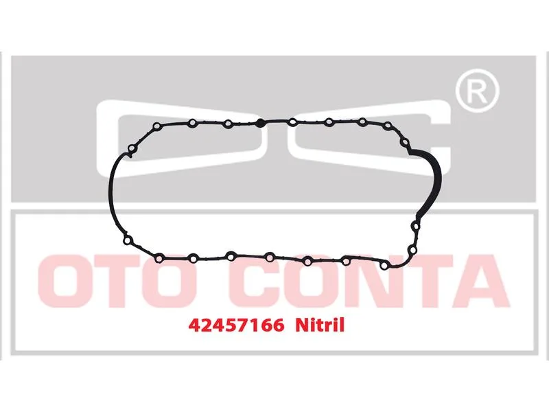 OTC-42457166 (KARTER CONTASI  KANGOO MEGANE CLIO LOGAN 1.5DCI KAUCUK) (MARKA: OTO CONTA) (OEM:7700273486)