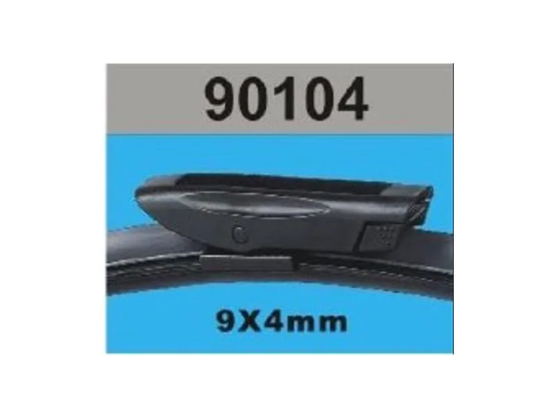 RBW-90104 (MUZ TIPI ADAPTORLU SILECEK SET CAPTUR J5 2013 -2016 CLIO 4 2012 - CLIO GRANDTOUR 4 2013 - 26 + 14 65) (MARKA: RBW) (OEM:RBW-90104)