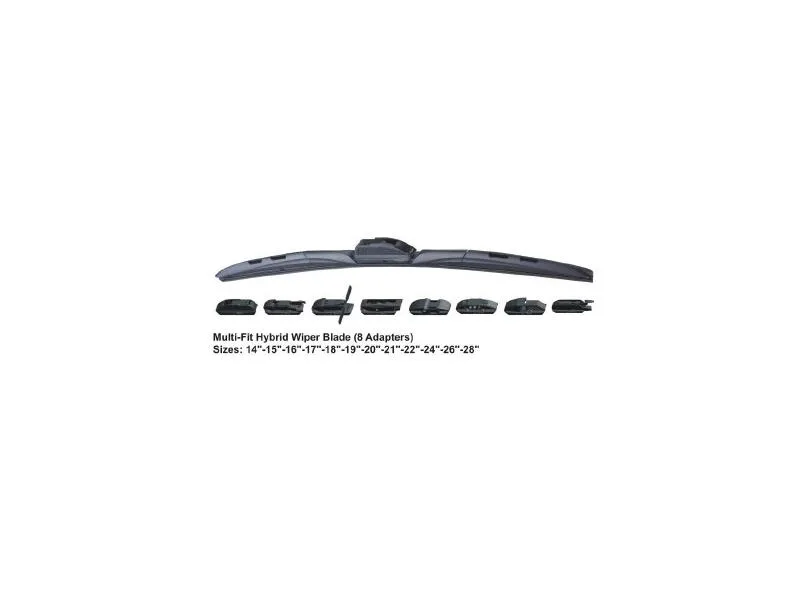 RBW-92821 (HYBIRDTIPI U KANCALI SILECEK SUPURGESI UNIVERSAL 8 ADAPTORLU 21 530mm) (MARKA: RBW) (OEM:RBW-92821)