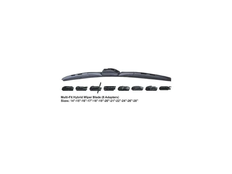 RBW-92815 (HYBIRDTIPI U KANCALI SILECEK SUPURGESI UNIVERSAL 8 ADAPTORLU 15 380mm) (MARKA: RBW) (OEM:RBW-92815)