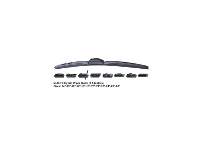 RBW-92824 (HYBIRDTIPI U KANCALI SILECEK SUPURGESI UNIVERSAL 8 ADAPTORLU 24 600mm) (MARKA: RBW) (OEM:RBW-92824)