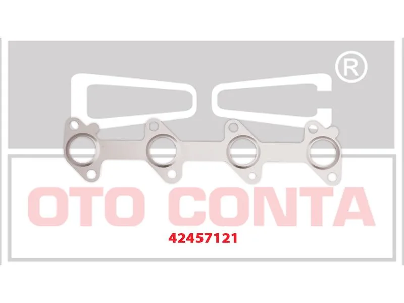 OTC-42457121 (EKSOZ MANIFOLD CONTA CELIK KANGOO MEGANE CLIO 1.5DCI ) (MARKA: OTO CONTA) (OEM:140361579R)