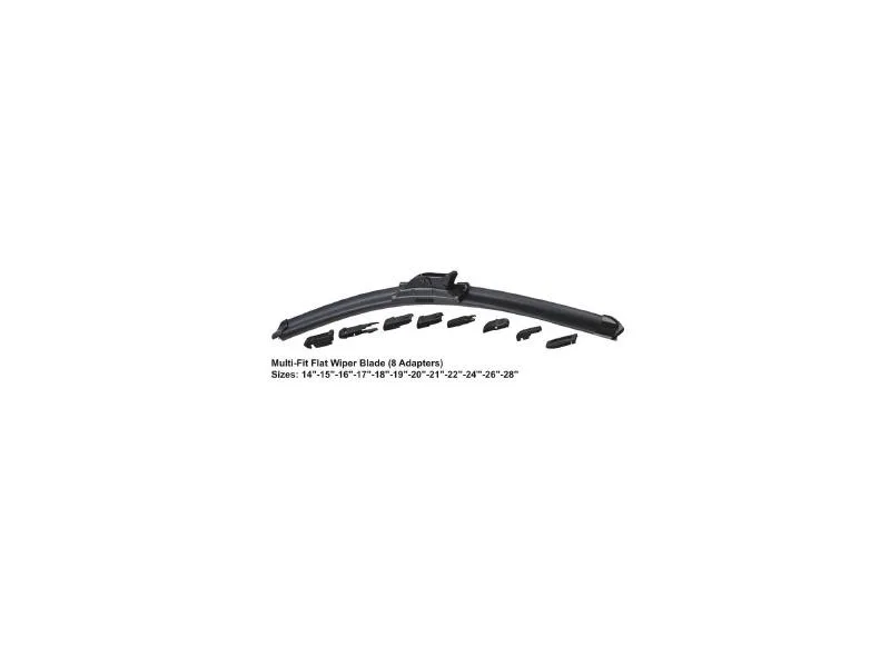 RBW-91124 (MUZ TIPI U KANCALI SILECEK SUPURGESI UNIVERSAL 8 ADAPTORLU 24 600mm) (MARKA: RBW) (OEM:RBW-91124)
