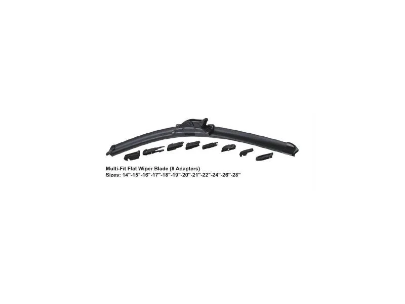 RBW-91122 (MUZ TIPI U KANCALI SILECEK SUPURGESI UNIVERSAL 8 ADAPTORLU 22 550mm) (MARKA: RBW) (OEM:RBW-91122)