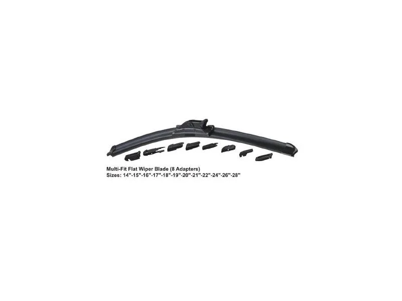 RBW-91116 (MUZ TIPI U KANCALI SILECEK SUPURGESI UNIVERSAL 8 ADAPTORLU 16 400mm) (MARKA: RBW) (OEM:RBW-91116)