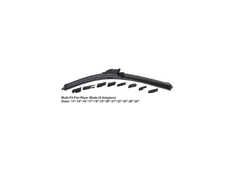 RBW-91126 (MUZ TIPI U KANCALI SILECEK SUPURGESI UNIVERSAL 8 ADAPTORLU 26 650mm) (MARKA: RBW) (OEM:RBW-91126)