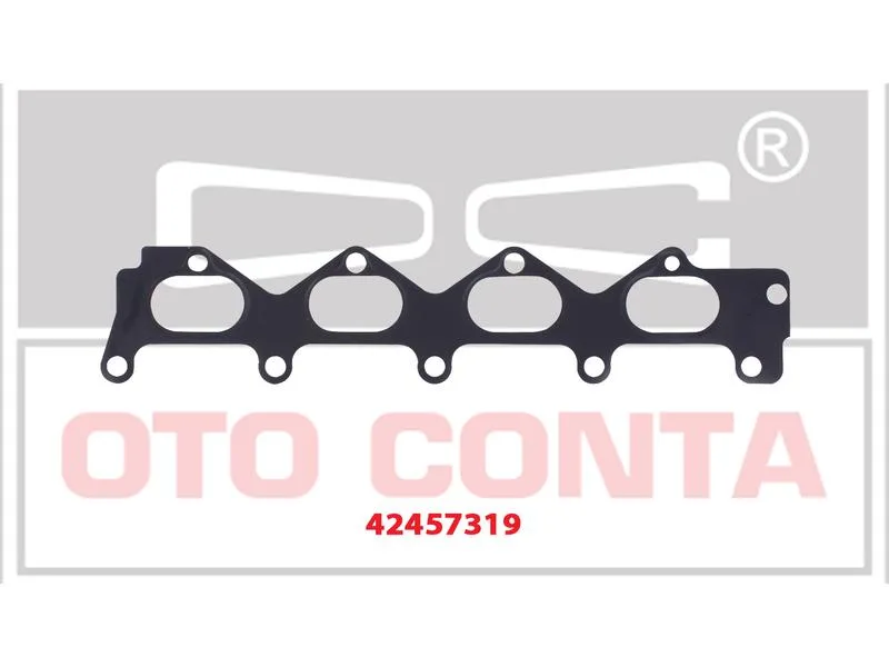 OTC-42457319 (EMME MANIFOLD CONTA SI KAUCUK KAPLI METAL MEGANE LAGUNA 1.8 2.0 16V F4R) (MARKA: OTO CONTA) (OEM:7700109906)