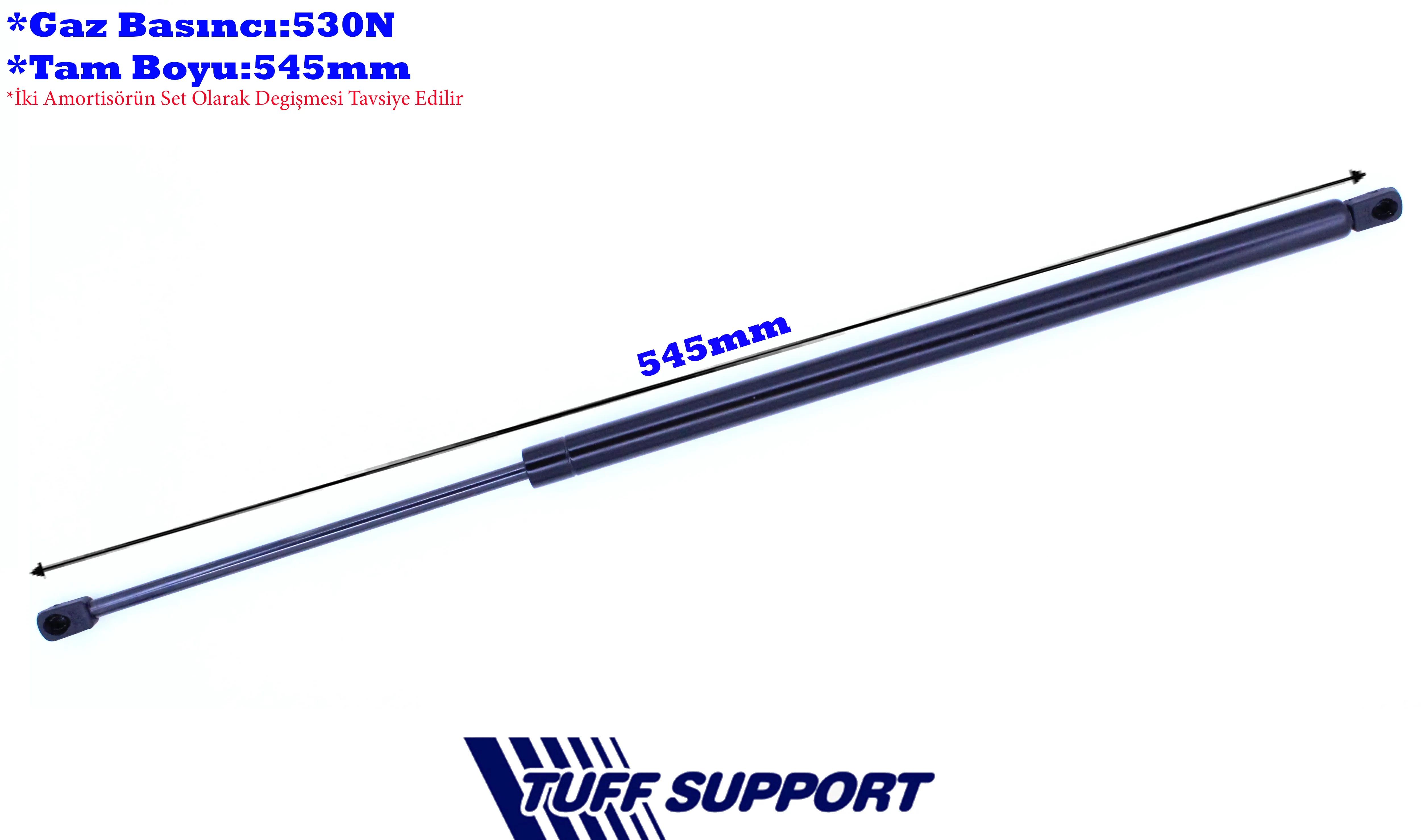 TUF-611909 (BAGAJ AMORTISORU ESPACE II 1993 - 1996) (MARKA: TUFF) (OEM:6025106762)