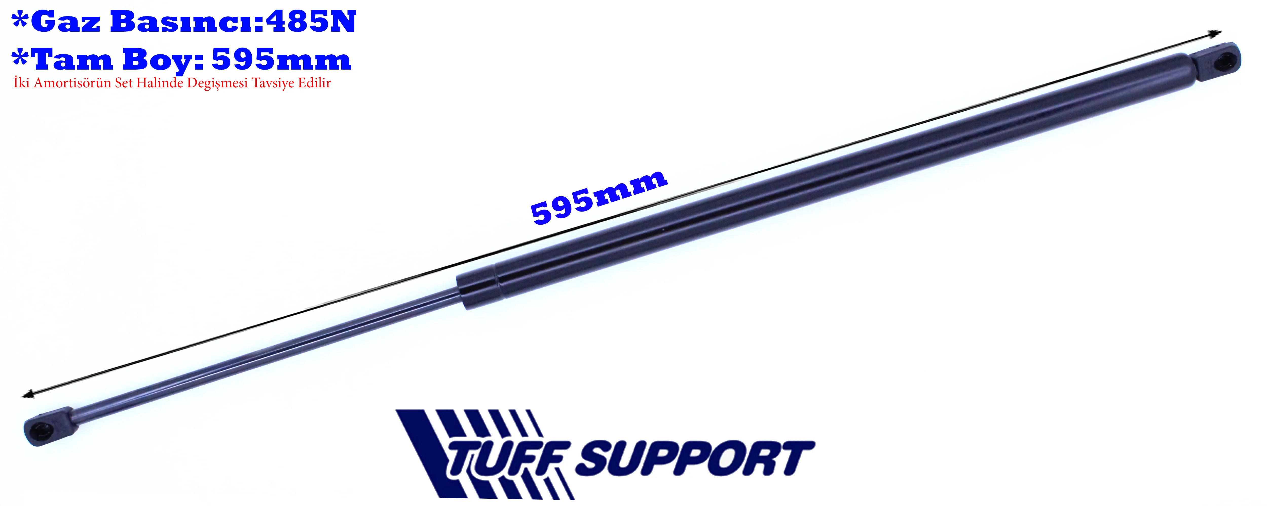 TUF-611233 (BAGAJ AMORTISORU MEGANE SCENIC I HB 1996 - 1999) (MARKA: TUFF) (OEM:TUF-611233)