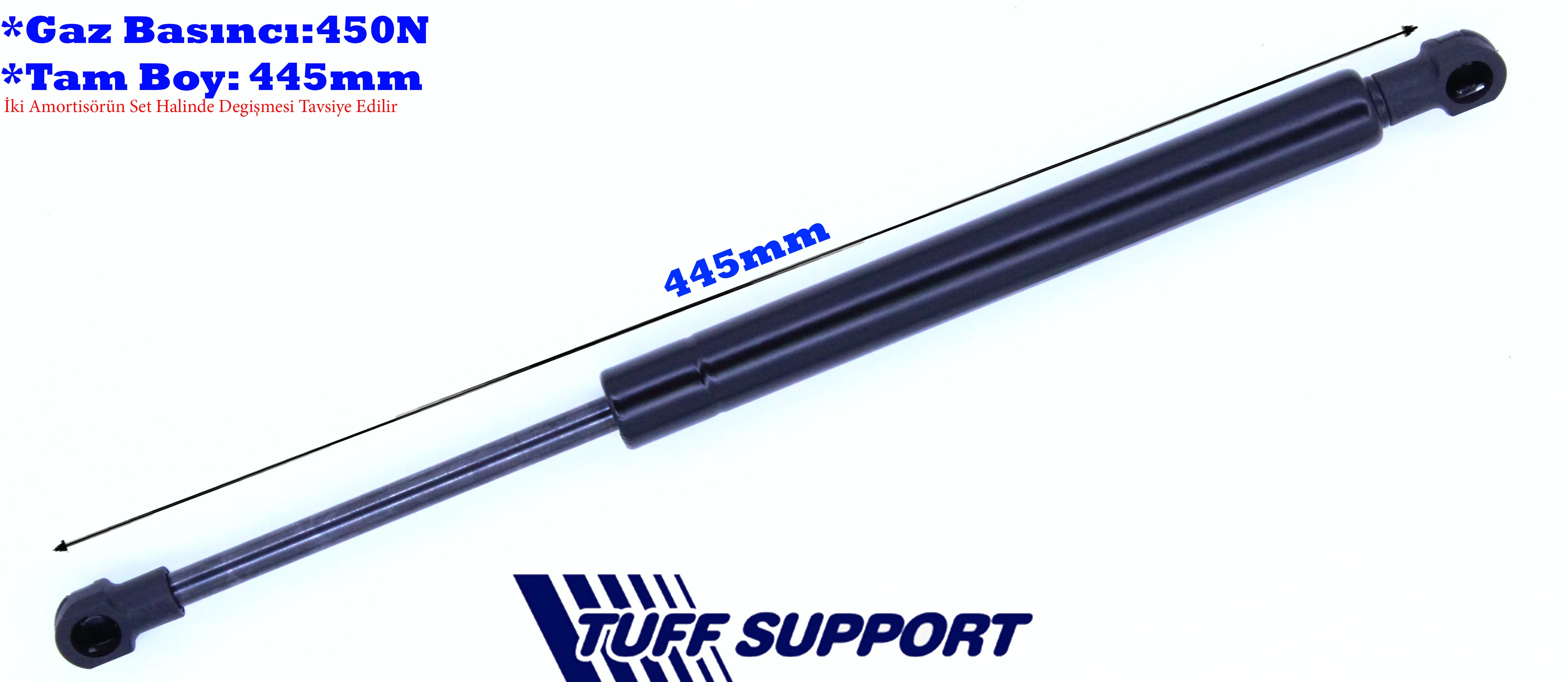TUF-613147 (BAGAJ AMORTISORU MEGANE II CABRIOLET 03 ) (MARKA: TUFF) (OEM:TUF-613147)