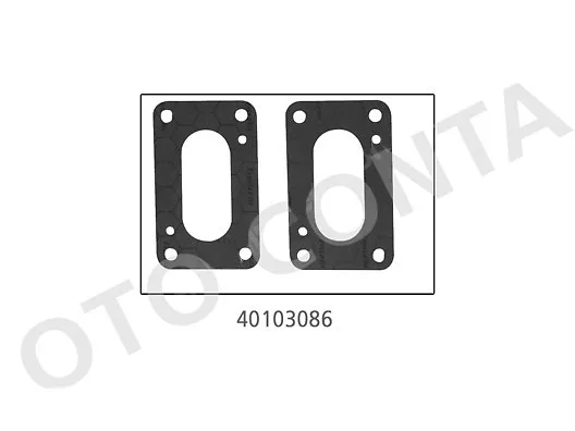 OTC-40103086 (KARBURATOR ALT CONTA WEBER R9 ) (MARKA: OTO CONTA) (OEM:7702257931)