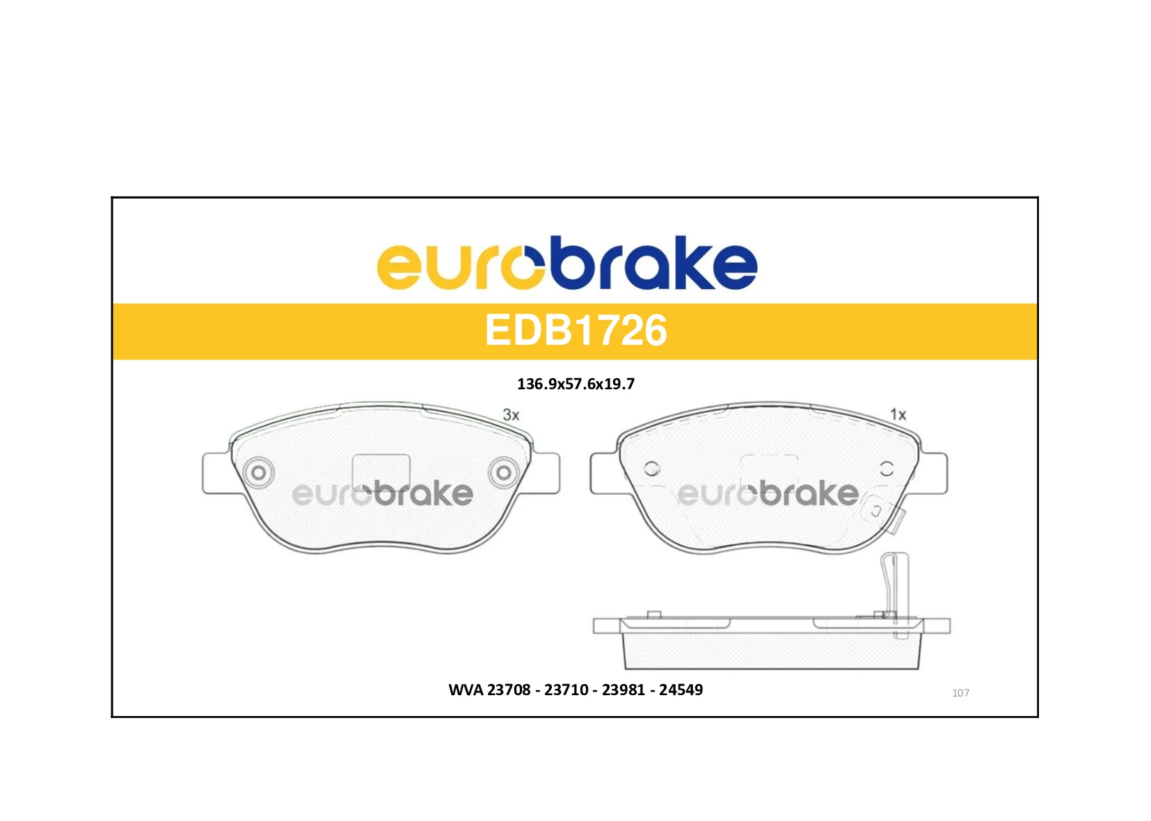 ERB-EDB1726 (-) (MARKA: EUROBRAKE) (OEM:ERB-EDB1726)