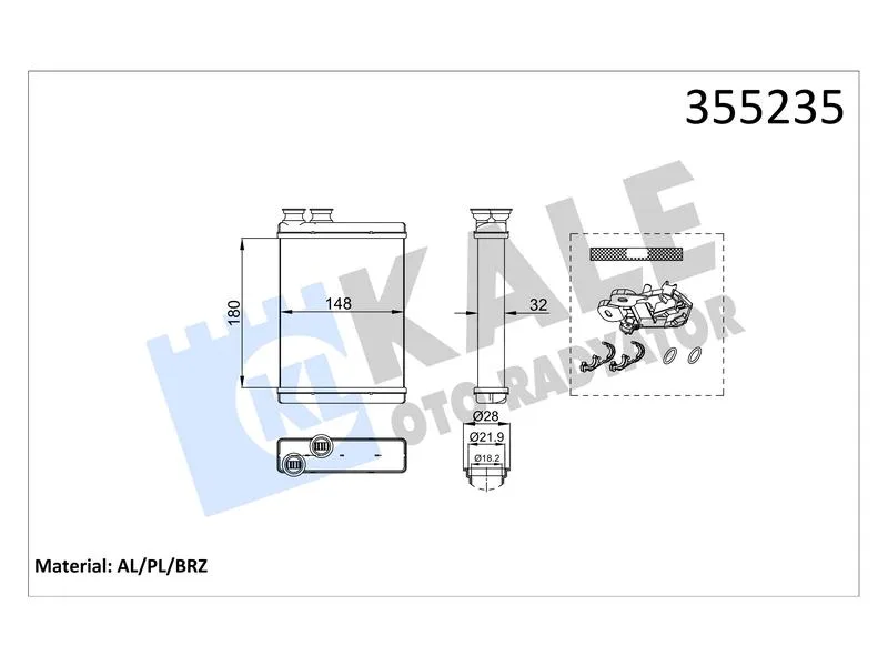 KALE-355235 (-) (MARKA: KALE) (OEM:KALE-355235)