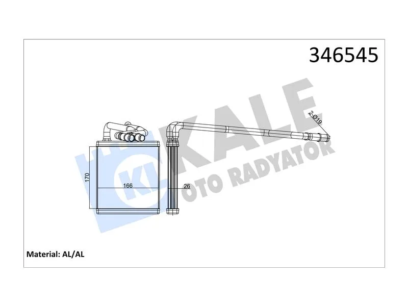 KALE-346545 (-) (MARKA: KALE) (OEM:KALE-346545)