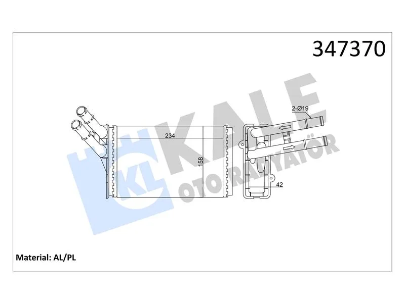 KALE-347370 (-) (MARKA: KALE) (OEM:KALE-347370)