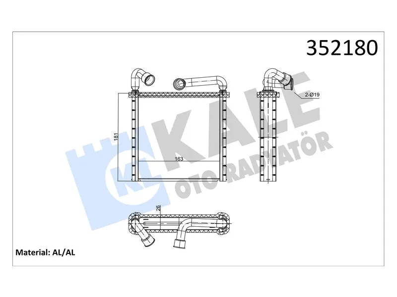 KALE-352180 (-) (MARKA: KALE) (OEM:KALE-352180)