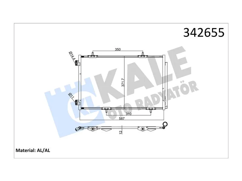 KALE-342655 (-) (MARKA: KALE) (OEM:KALE-342655)