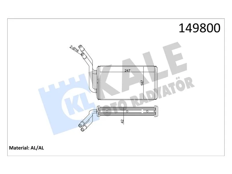 KALE-0288892AB (-) (MARKA: KALE) (OEM:KALE-0288892AB)
