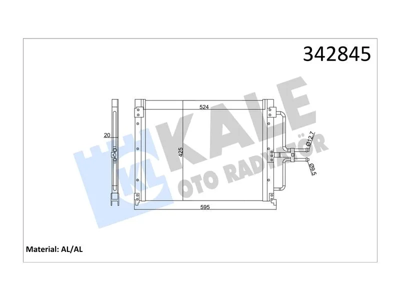 KALE-342845 (-) (MARKA: KALE) (OEM:KALE-342845)