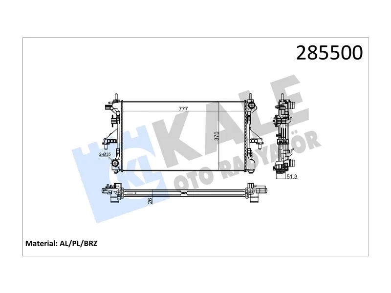 KALE-2052011AB (-) (MARKA: KALE) (OEM:KALE-2052011AB)