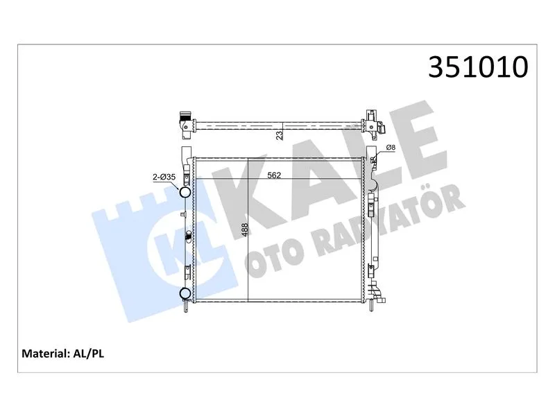 KALE-351010 (-) (MARKA: KALE) (OEM:8200455801)