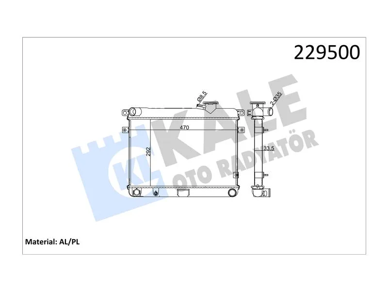 KALE-0106092AL (-) (MARKA: KALE) (OEM:KALE-0106092AL)