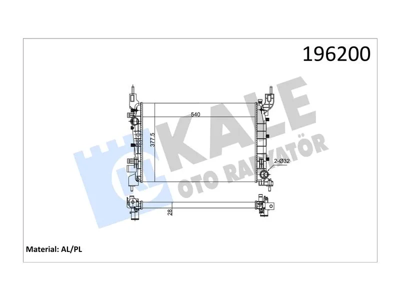 KALE-0135012AL (-) (MARKA: KALE) (OEM:KALE-0135012AL)