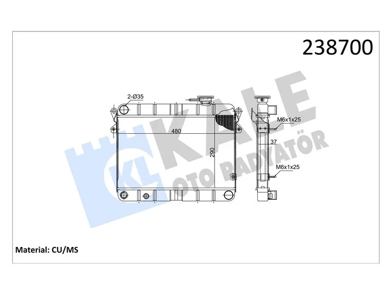 KALE-0101083PN (-) (MARKA: KALE) (OEM:KALE-0101083PN)