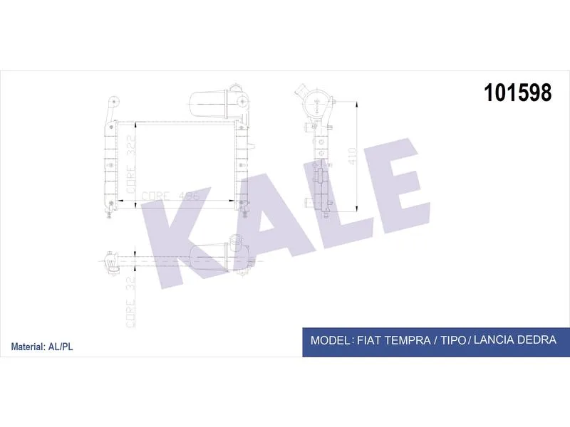 KALE-0108192AL (-) (MARKA: KALE) (OEM:KALE-0108192AL)