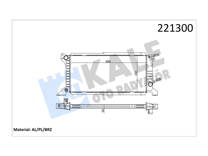 KALE-0220251AB (-) (MARKA: KALE) (OEM:KALE-0220251AB)