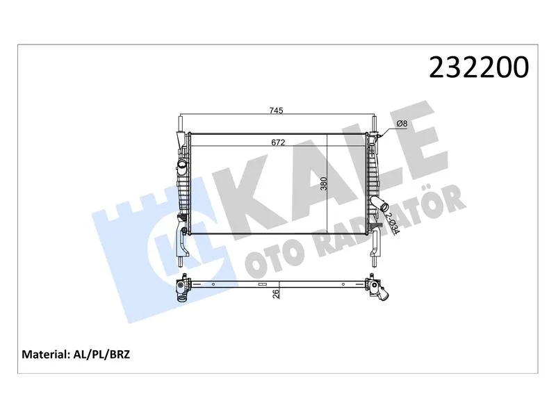 KALE-0222291AB (-) (MARKA: KALE) (OEM:KALE-0222291AB)