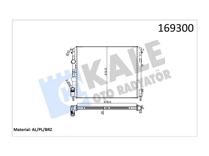 KALE-0528321AB (-) (MARKA: KALE) (OEM:8200343476)