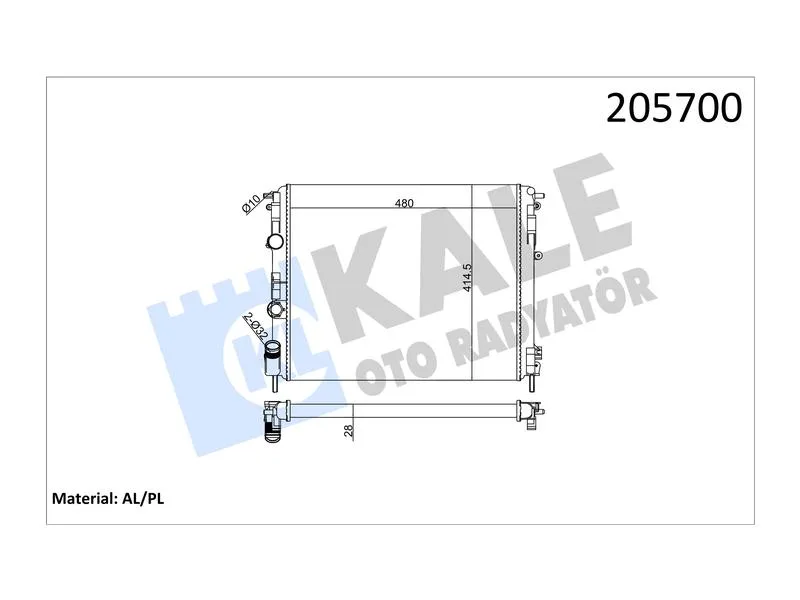 KALE-0528302AL (-) (MARKA: KALE) (OEM:KALE-0528302AL)