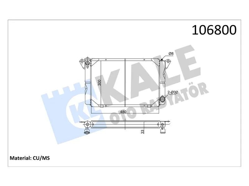 KALE-0501132PF (-) (MARKA: KALE) (OEM:KALE-0501132PF)