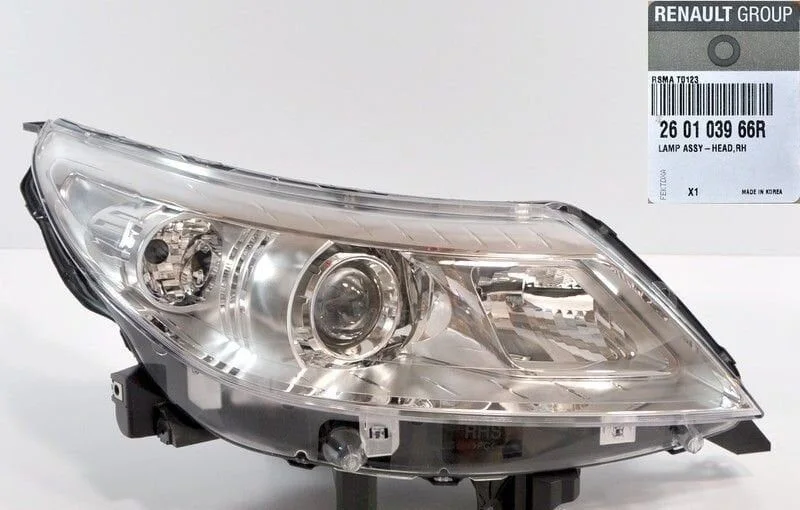 Latitude Sağ Far Lambası (Halojen) (2008-2015) 260103966R -Renault Mais