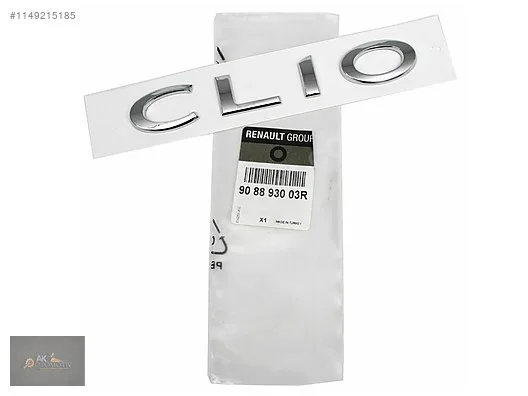 ARKA MONOGRAM YAZI CLIO (CLIO IV)