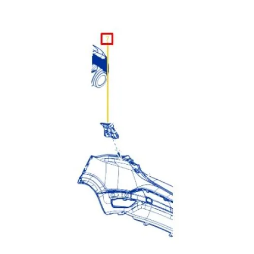 Taliant Sağ Arka Stop Alt Braketi (Bakaliti) 2020-> 269515745R-Renault Mais